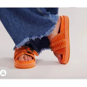 Free People MOU Fruit Punch Slide Sandals 41 NEW