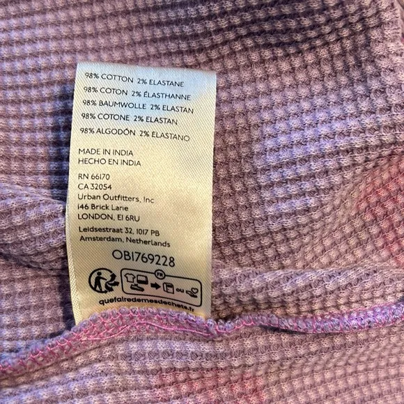 Free People XSmall Skirt Rosebud Maxi Floral Thermal Nirvana Combo in Lilac