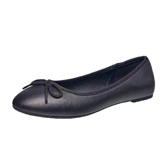 French Connection Faux Leather Ballet Flats
