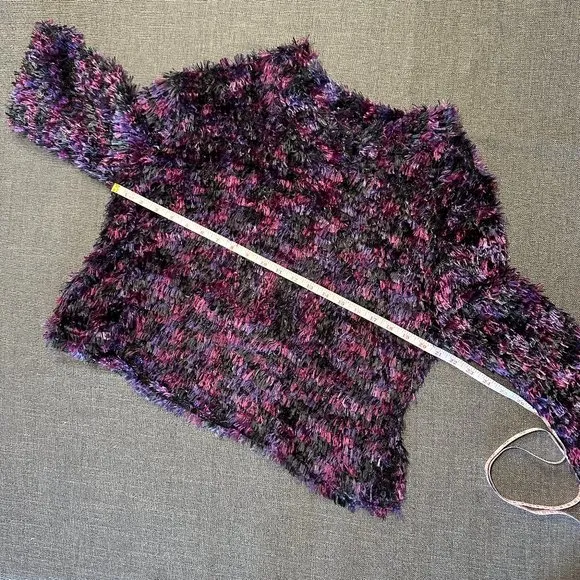 Fuzzy Pullover Crop Sweater Light Breezy