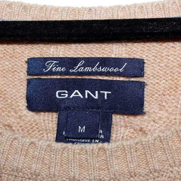Gant Pure Lambswool Cable-Knit Sweater
