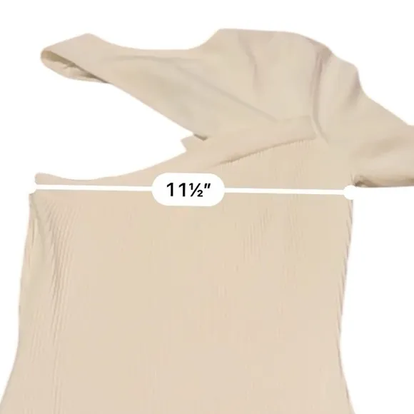 Gauge81 Tinino‎ Ivory One Long Sleeve Knit Mini Dress Sz S NEW
