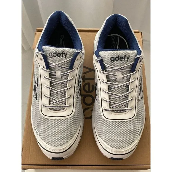 GDEFY by Gravity Defyer Gray TB9024MWS-M Mighty Walk Sneakers - Men's Size 14M