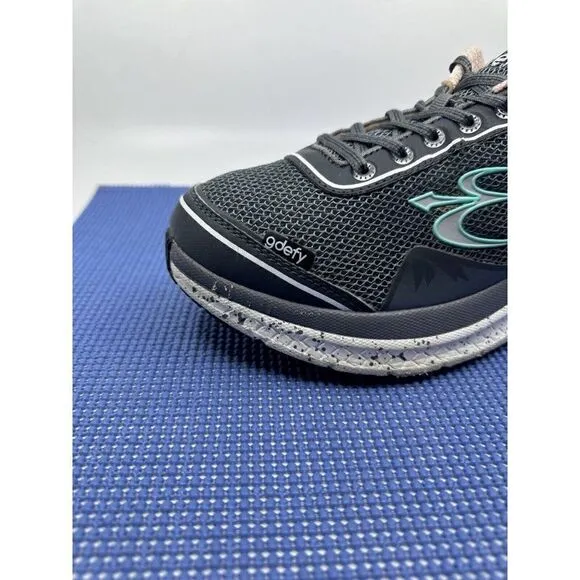 Gdefy Gravity Defyer Mighty Walk Pain Relief Gray Shoes Sneakers Womens Size 9.5