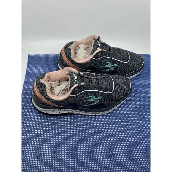 Gdefy Gravity Defyer Mighty Walk Pain Relief Gray Shoes Sneakers Womens Size 9.5