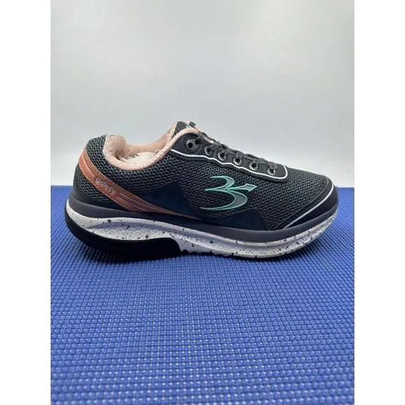 Gdefy Gravity Defyer Mighty Walk Pain Relief Gray Shoes Sneakers Womens Size 9.5
