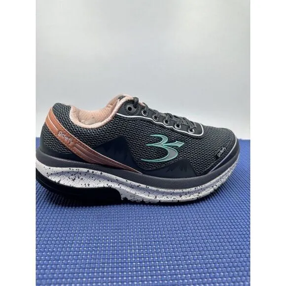 Gdefy Gravity Defyer Mighty Walk Pain Relief Gray Shoes Sneakers Womens Size 9.5