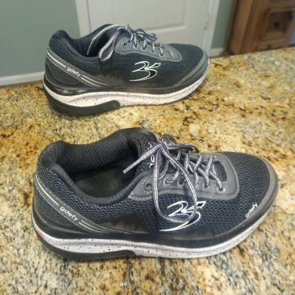 Gdefy Size 8 Women’s Gravity Defyer Mighty Walk Sneakers Gray TB9024FGS-M