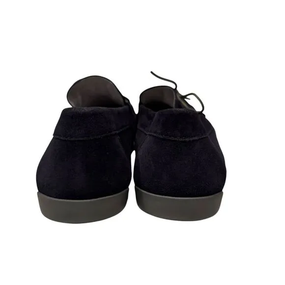 Geox Men's Black‎ Moccasins Slip On Stitched Loafers Slippers Size EU 44 / US 11