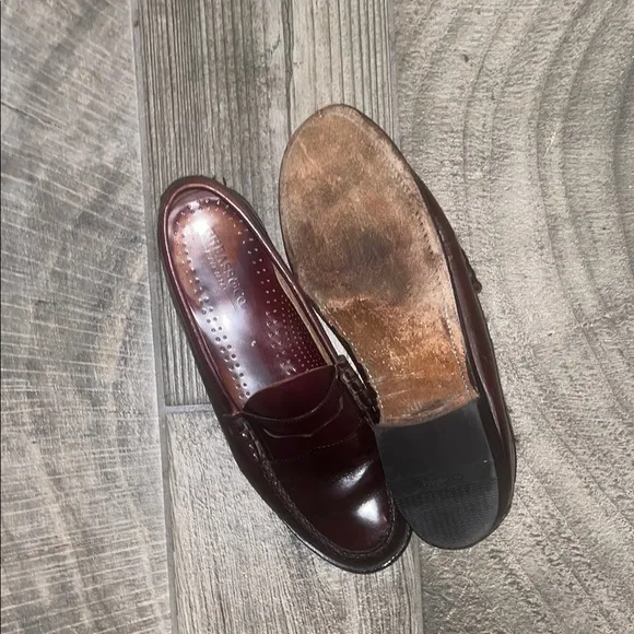 G.H. Bass &amp; Co. Brown Leather Loafers Slip-Ons