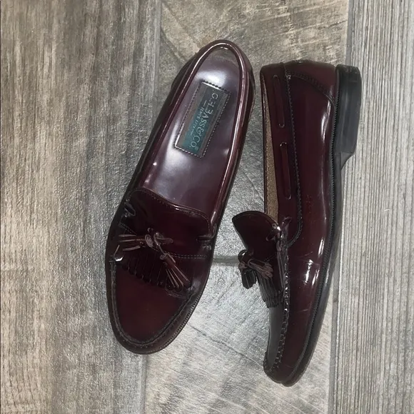 G.H. Bass &amp; Co. Brown Leather Penny Loafers Slip-On