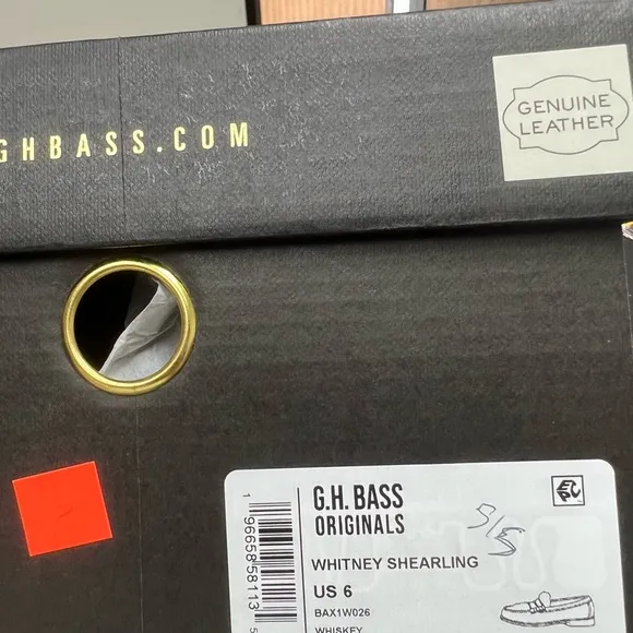 GH Bass Whitney Shearling Whiskey Loafer Flats Slip On Weejuns Various Sizes