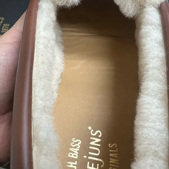 GH Bass Whitney Shearling Whiskey Loafer Flats Slip On Weejuns Various Sizes