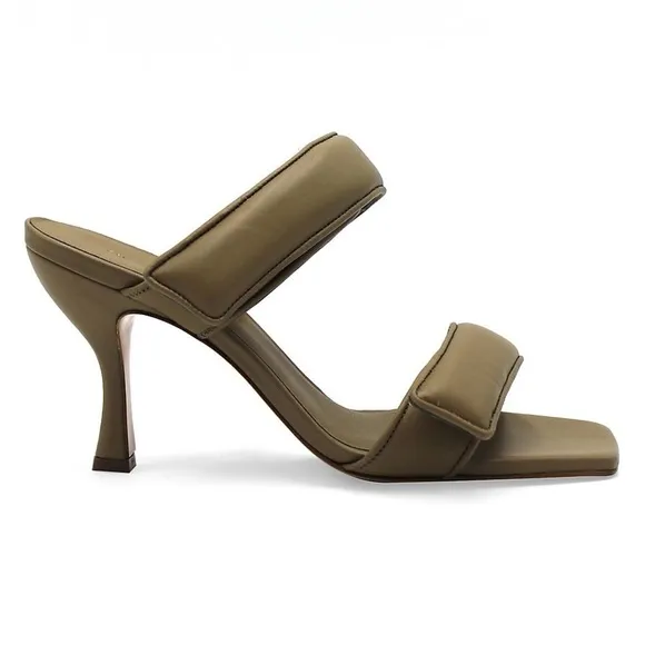 Gia Borghini x Pernille Telsbaek Perni 03 Two-Strap Padded Leather Sandal 10