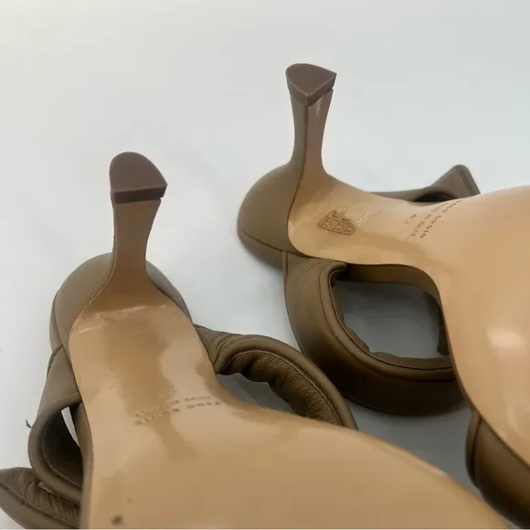 Gia Borghini x Pernille Telsbaek Perni 03 Two-Strap Padded Leather Sandal 10