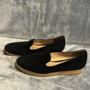 Gianvito Rossi Black Suede Loafers