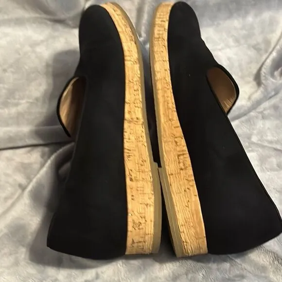 Gianvito Rossi Black Suede Loafers