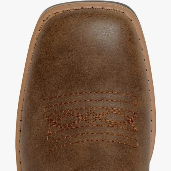 Girl’s Western Cowboy Mid Calf Square Toe Cowgirl Boots