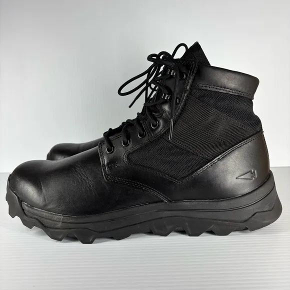 Go Ruck Boots Mens 11 MACV 2 Mid Top Leather Rucking Rugged Hiking Outdoors
