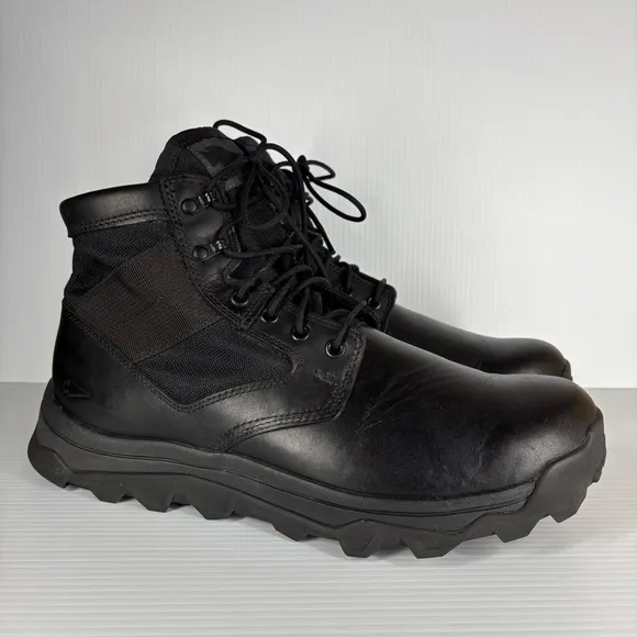 Go Ruck Boots Mens 11 MACV 2 Mid Top Leather Rucking Rugged Hiking Outdoors
