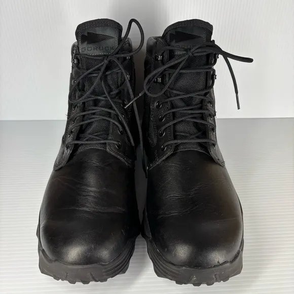 Go Ruck Boots Mens 11 MACV 2 Mid Top Leather Rucking Rugged Hiking Outdoors