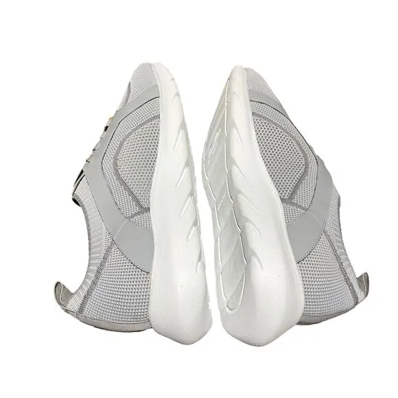Good Man Brand Sneakers Mens 14 Grey GMB Knit Trainer MSRP $228 Russell Wilson