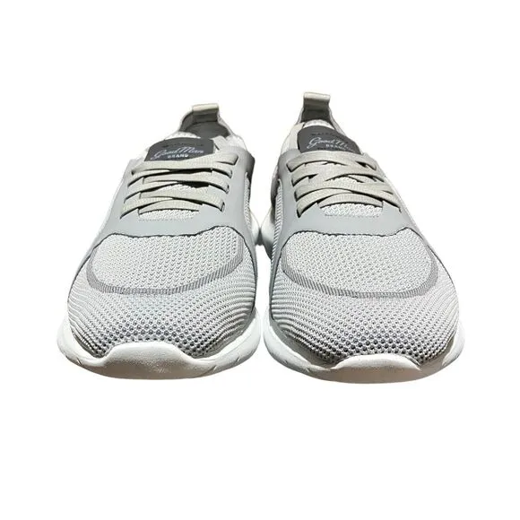 Good Man Brand Sneakers Mens 14 Grey GMB Knit Trainer MSRP $228 Russell Wilson