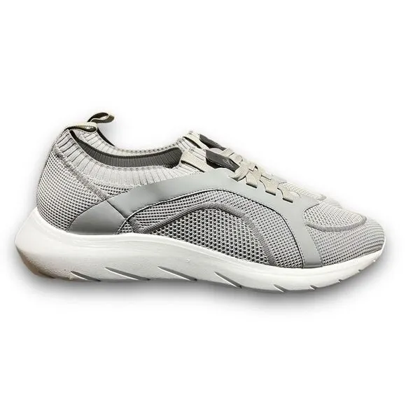 Good Man Brand Sneakers Mens 14 Grey GMB Knit Trainer MSRP $228 Russell Wilson