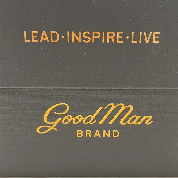 Good Man Sneakers 8 Legend London Black Italian Leather Shoes GoodMan NEW Walk