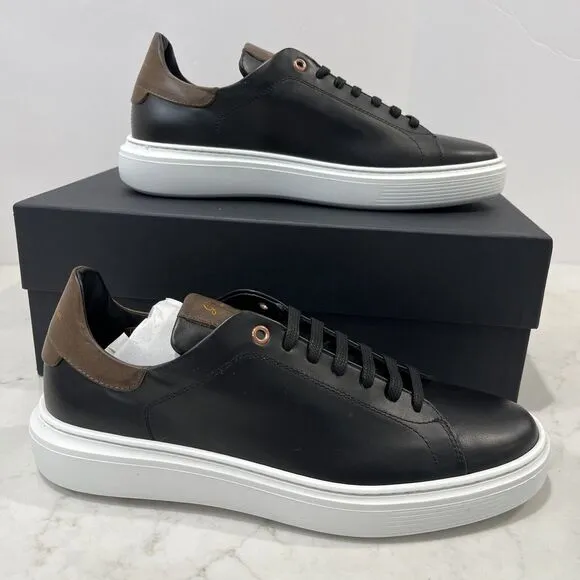 Good Man Sneakers 8 Legend London Black Italian Leather Shoes GoodMan NEW Walk