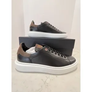 Good Man Sneakers 8.5 Legend London Black Italian Leather Shoes GoodMan NEW Walk