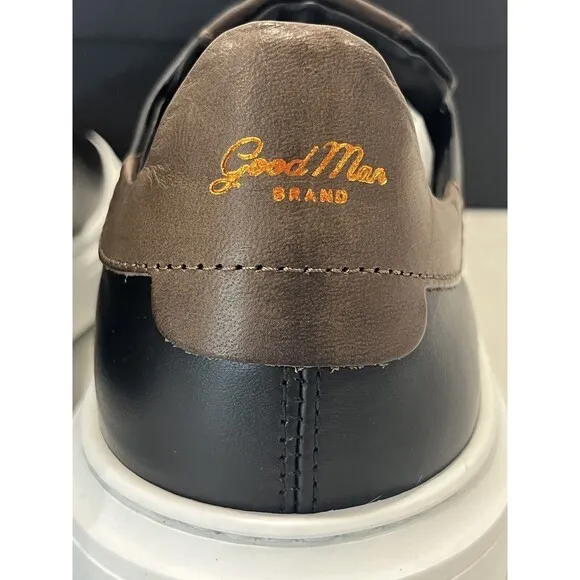 Good Man Sneakers 8.5 Legend London Black Italian Leather Shoes GoodMan NEW Walk