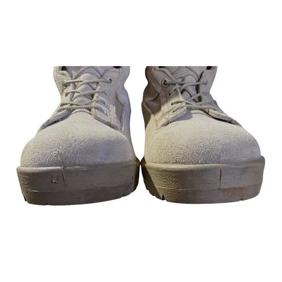 Gorpcore Wellco Military Mens 11R Tan Leather Outdoor Sport Vibram Lugged Soles