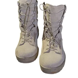 Gorpcore Wellco Military Mens 11R Tan Leather Outdoor Sport Vibram Lugged Soles