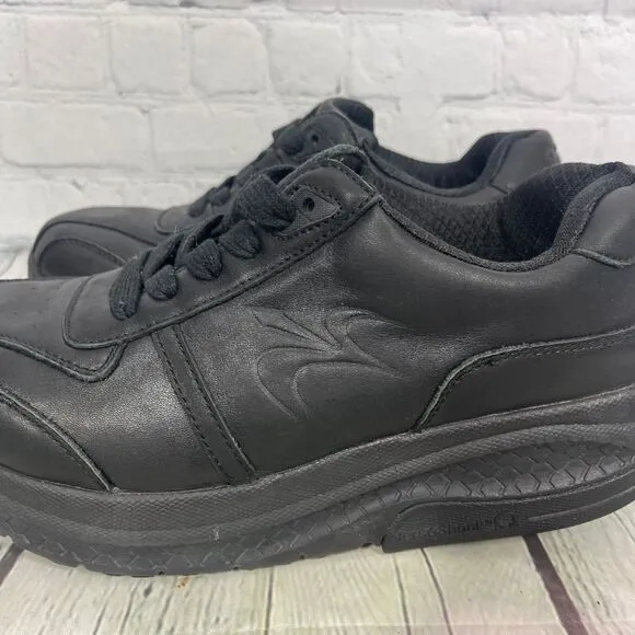 Gravity Defyer Gdefy Mighty Sneakers Walk Men Size 10.5 Black Orthopedic Shoes