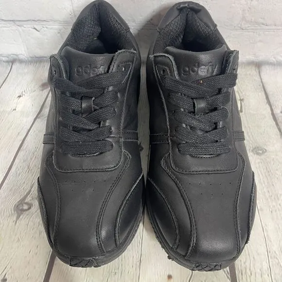 Gravity Defyer Gdefy Mighty Sneakers Walk Men Size 10.5 Black Orthopedic Shoes