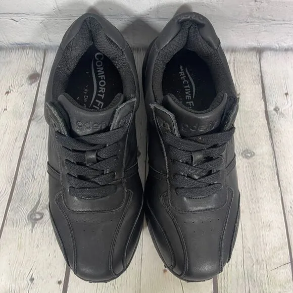Gravity Defyer Gdefy Mighty Sneakers Walk Men Size 10.5 Black Orthopedic Shoes