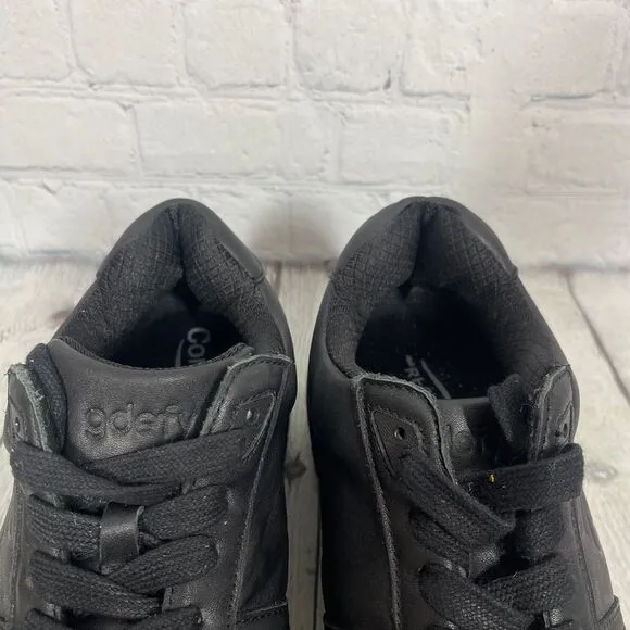 Gravity Defyer Gdefy Mighty Sneakers Walk Men Size 10.5 Black Orthopedic Shoes