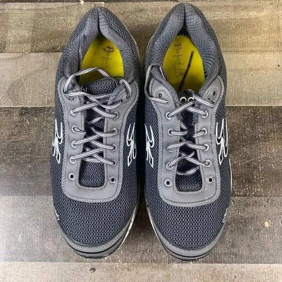 Gravity Defyer Women’s Size 12 Mighty Walk Sneakers Black Athletic Shoes