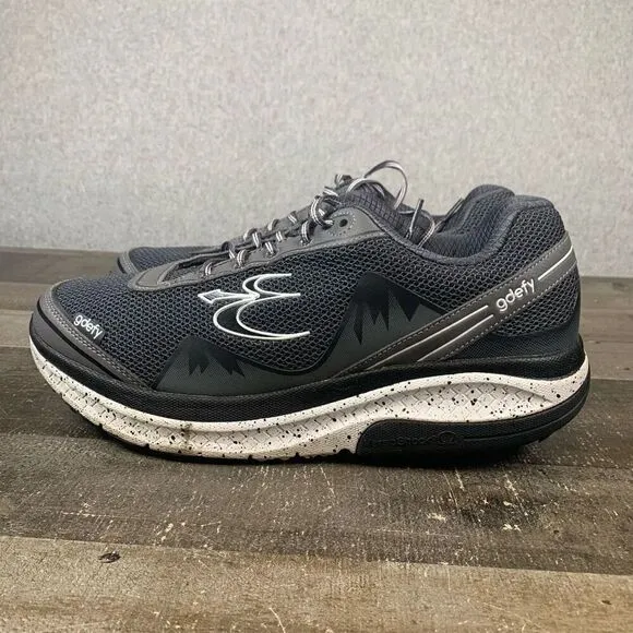 Gravity Defyer Women’s Size 12 Mighty Walk Sneakers Black Athletic Shoes