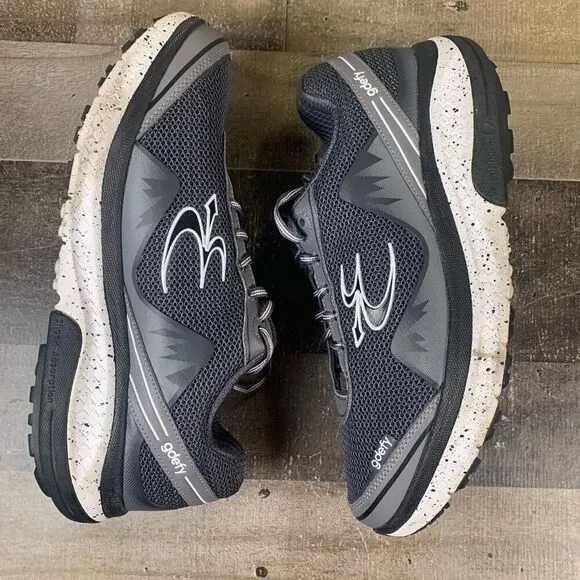 Gravity Defyer Women’s Size 12 Mighty Walk Sneakers Black Athletic Shoes