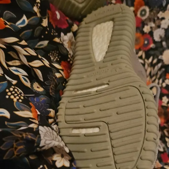 Gray Knit Sneakers