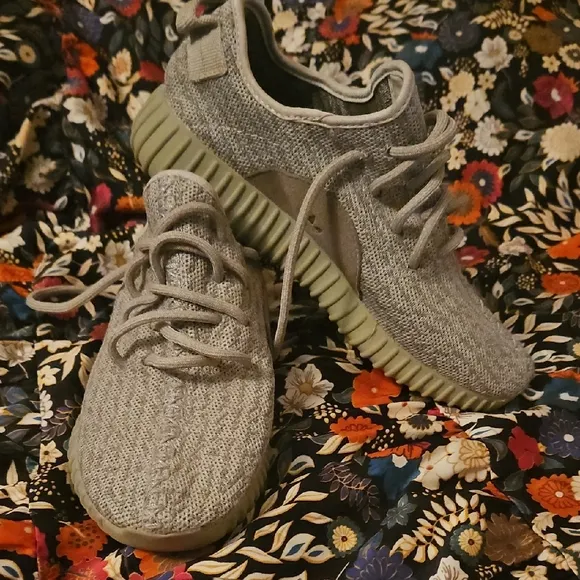 Gray Knit Sneakers