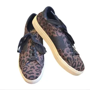 Greats Brooklyn Royale Knit Leopard Print Sneakers