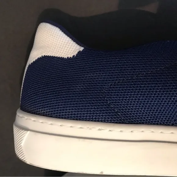 Greats “The Royal Knit”, Navy and White Sneakers, Size 11.5