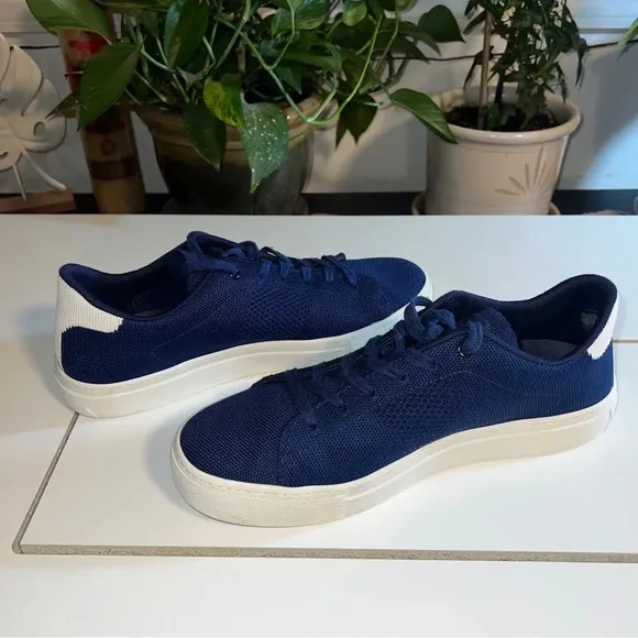 Greats The Royale Knit Blue / White Sneakers Size 9 M
