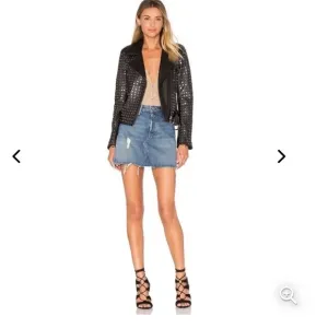 GRLFRND Jean Skirt Eva A-Frame Gusset Denim Skirt Walk This Way