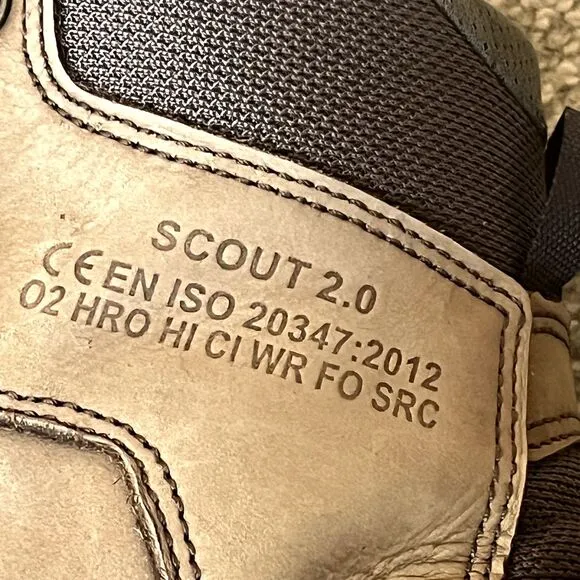 Haix‎ Scout 2.0 Combat Tactical Hiking Boots Waterproof Gore-Tex Mens Size 11.5W