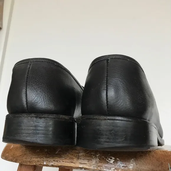 Hardrige French Made Black Leather Loafers
