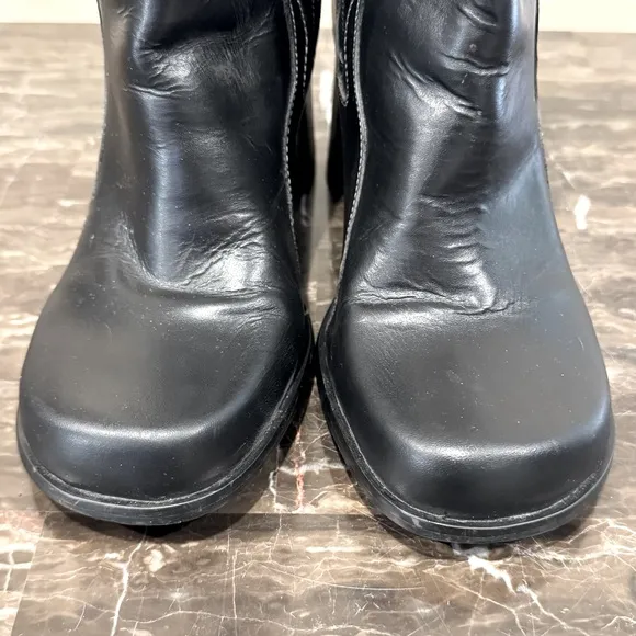 Harley Davidson Leather Flame Boots